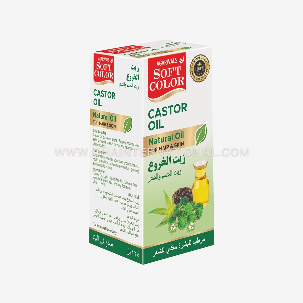Castor Hair & Skin Oil 125ml