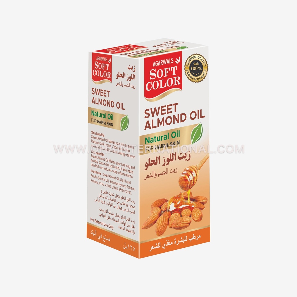 Sweet Almond Hair & Skin Oil 125ml