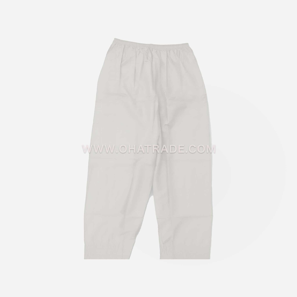 Mens Afghani Pants White (Pockets) T/C32