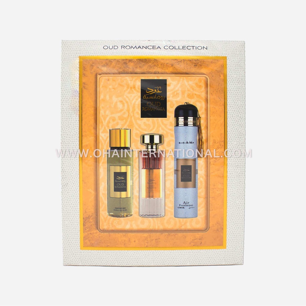 Oud Romancea Gift Set 3pcs