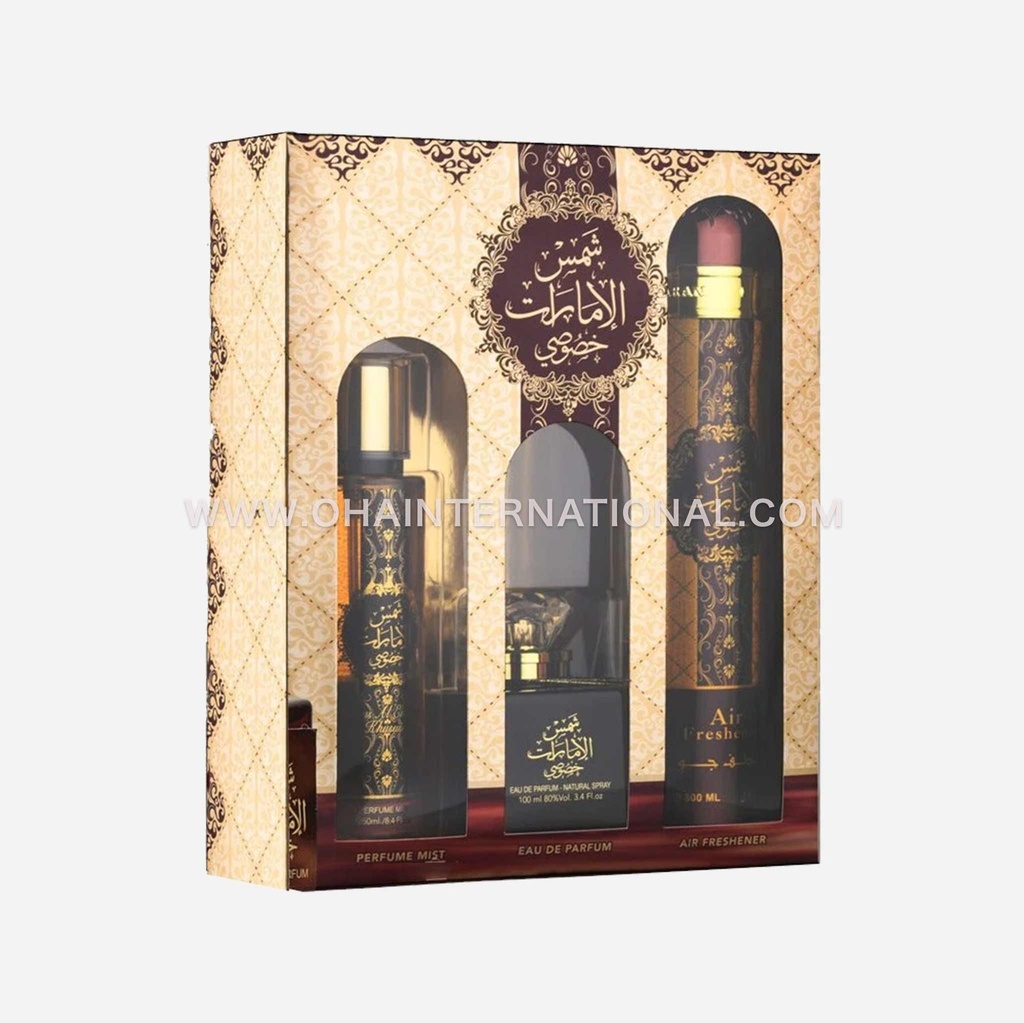Shams Al Emarat Khususi Gift Set 3pcs