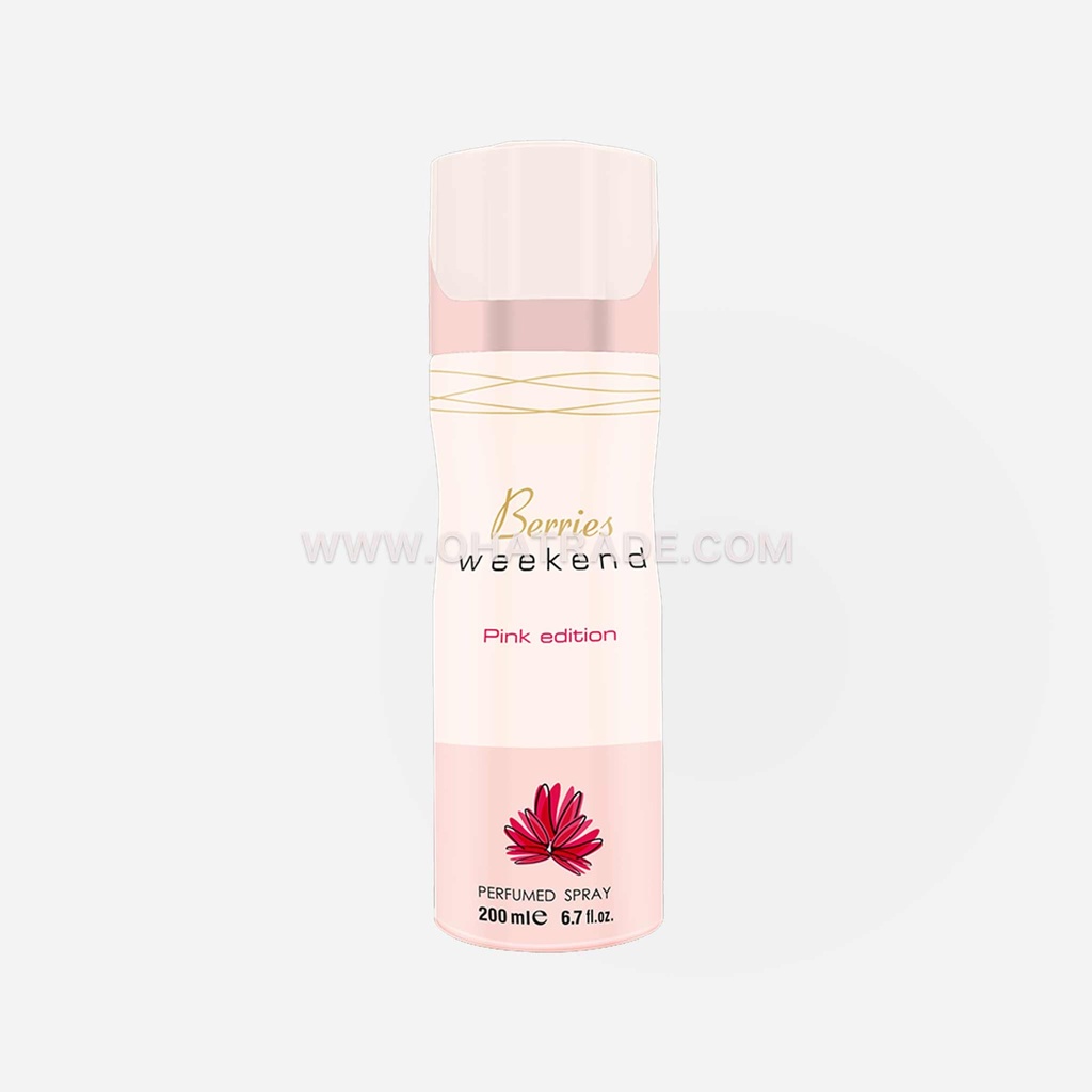 Berries Weekend Pink Edition Deo 200ml