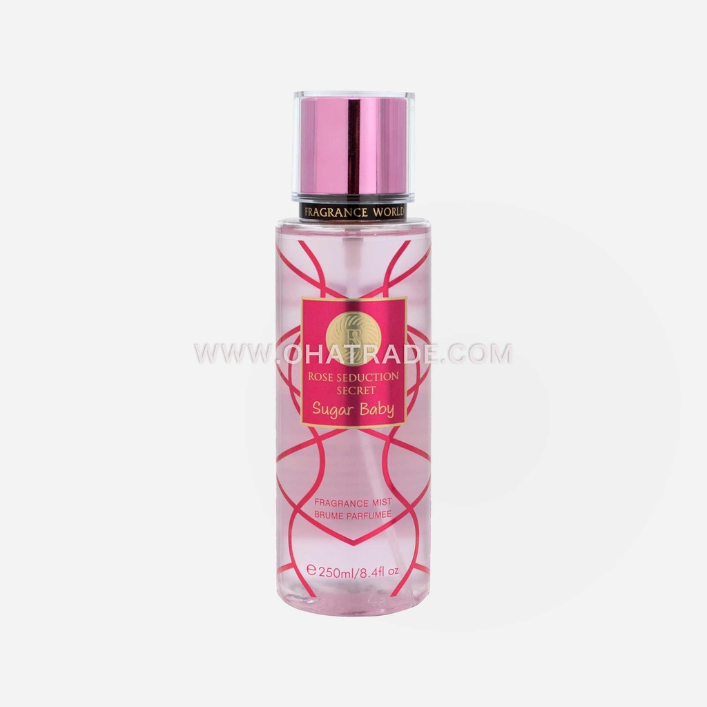 Rose Seduction Secret Sugar Baby Body Mist 250ml