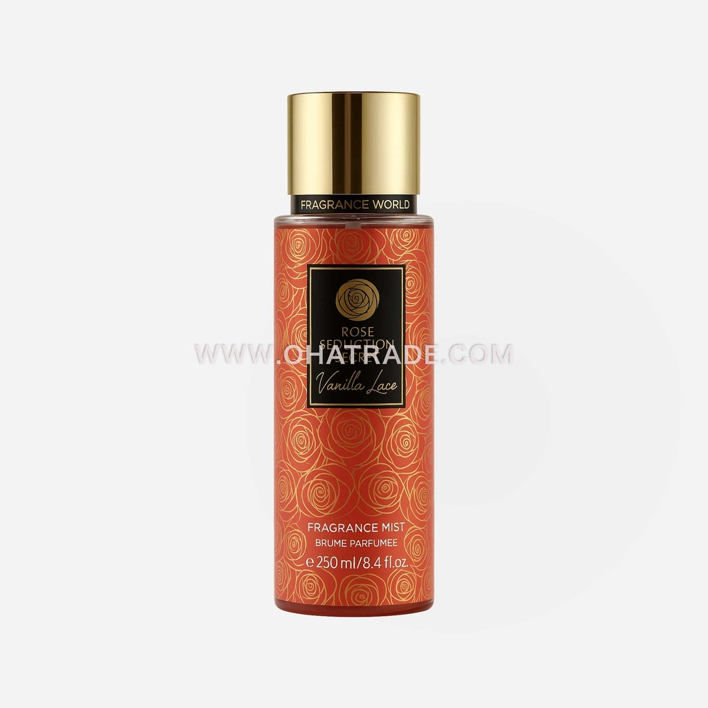 Rose Seduction Secret Vanilla Body Mist 250ml
