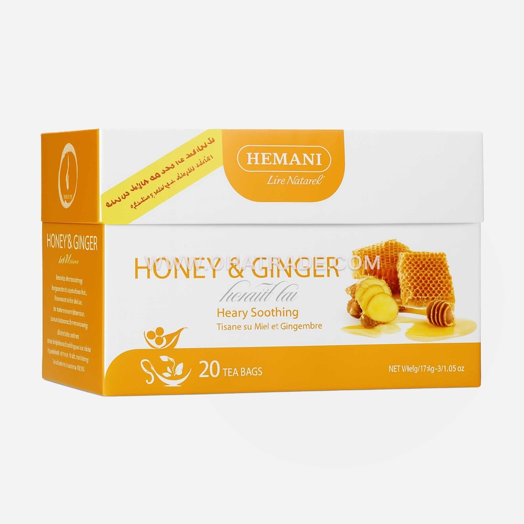 Honey & Ginger Herbal Tea 20x40g