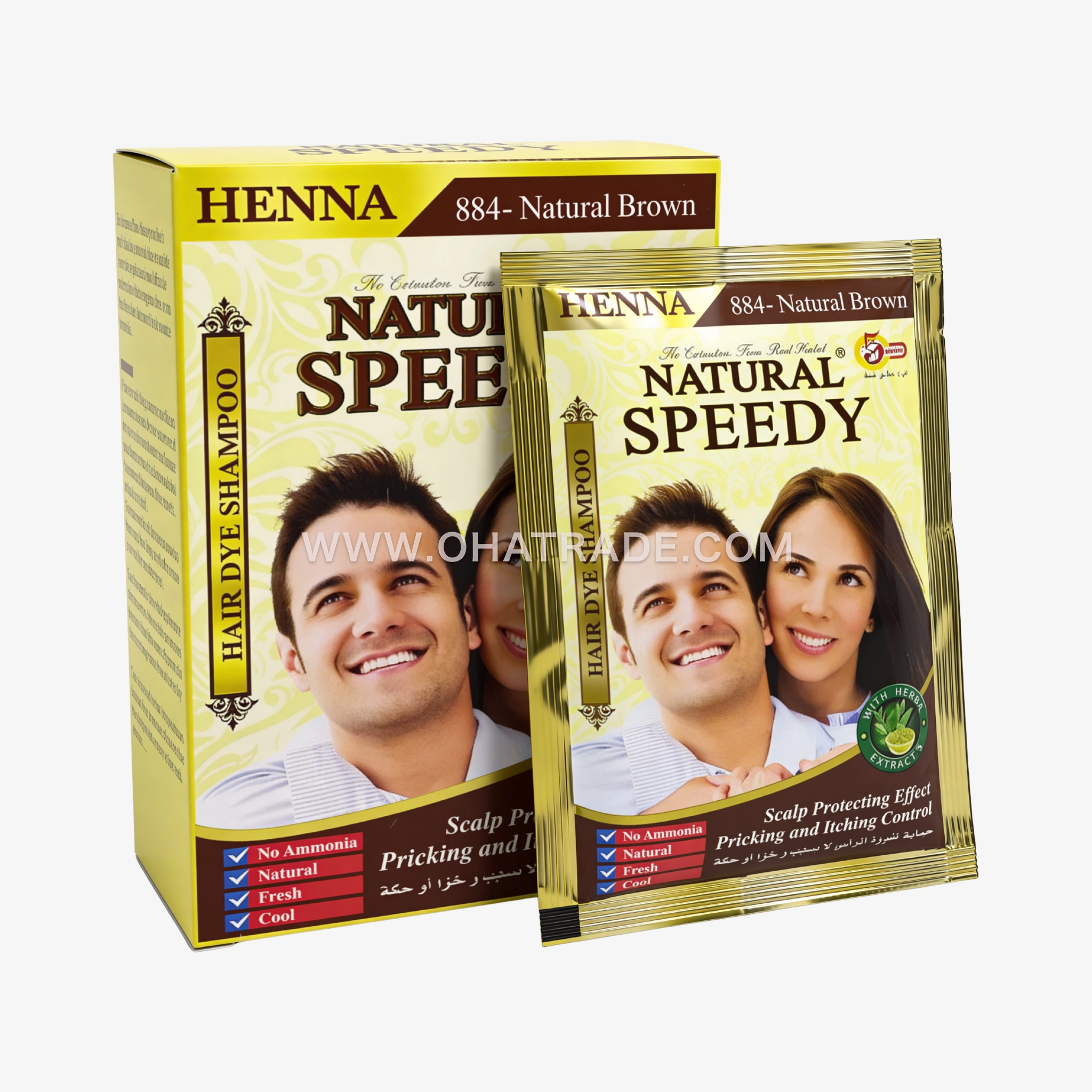 Speedy Black Hair Dye Shampoo 30ml