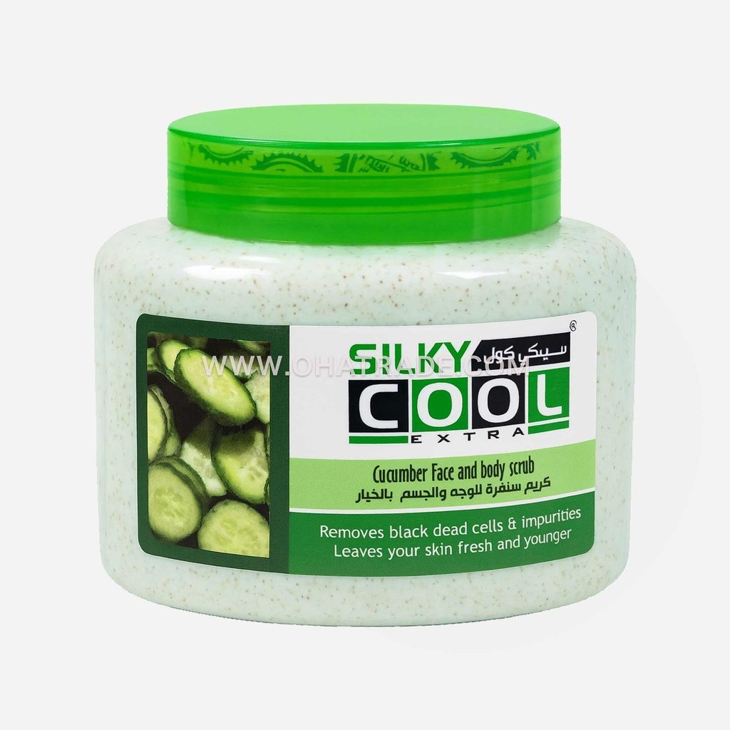 Cucumber Face & Body Scrub 500ml