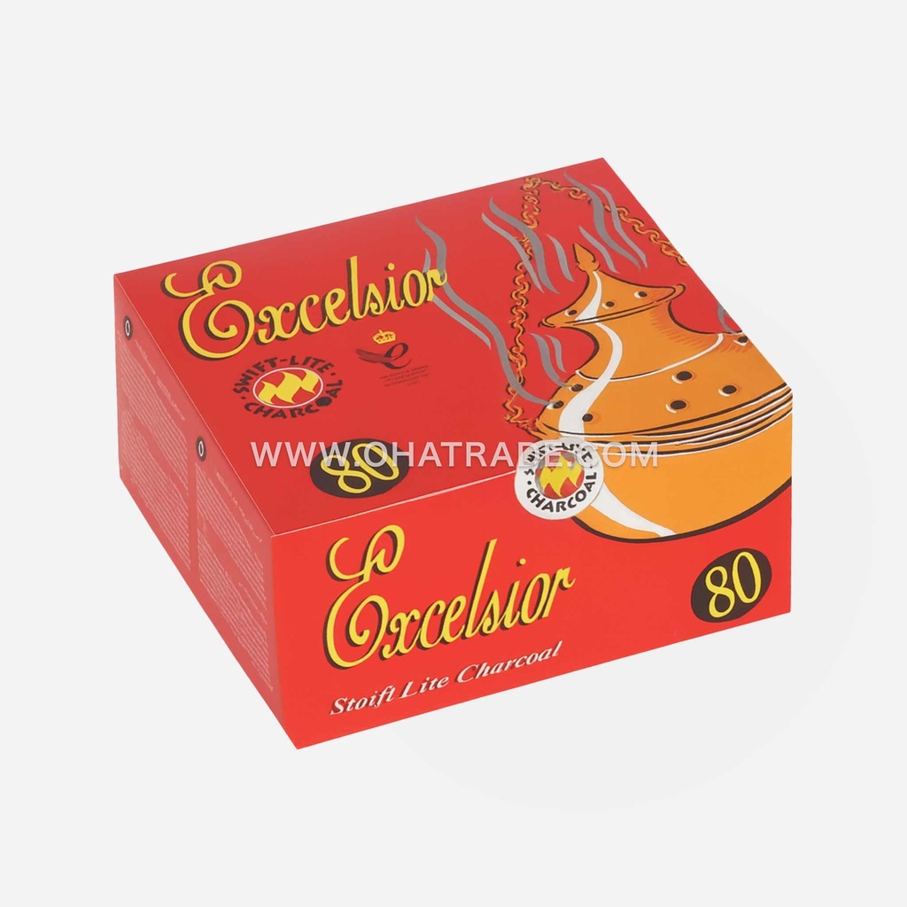 Excelsior Charcoal 80pcs