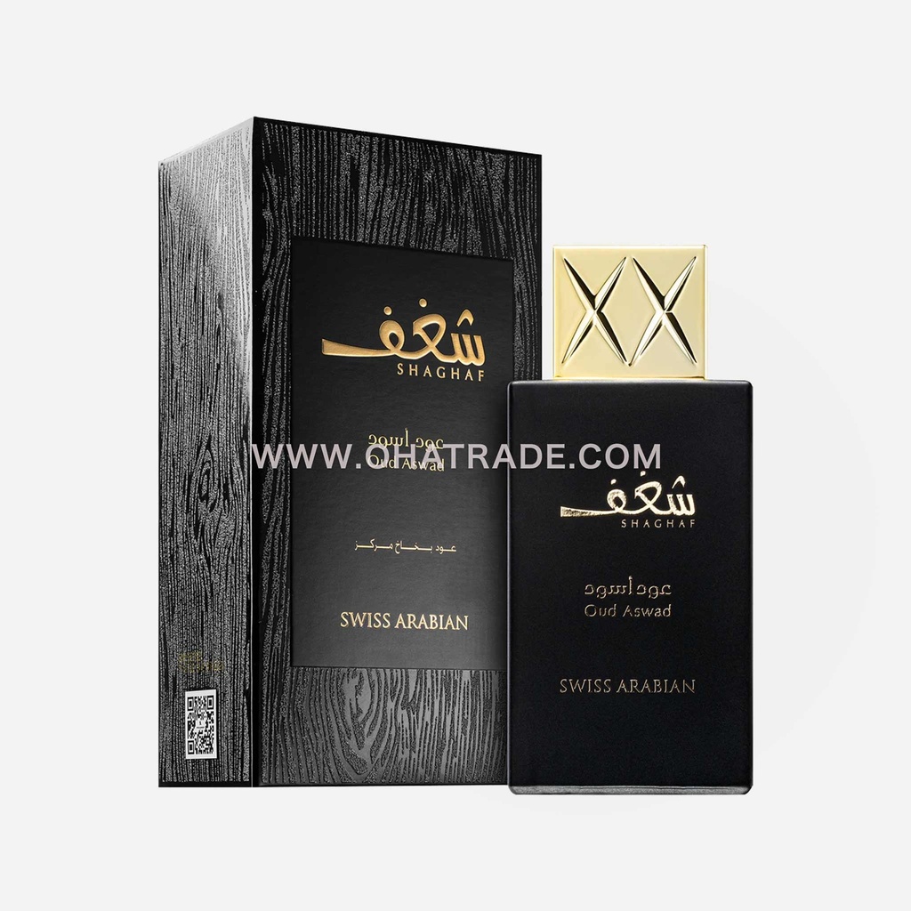 Shaghaf Oud Aswad EDP 75ml