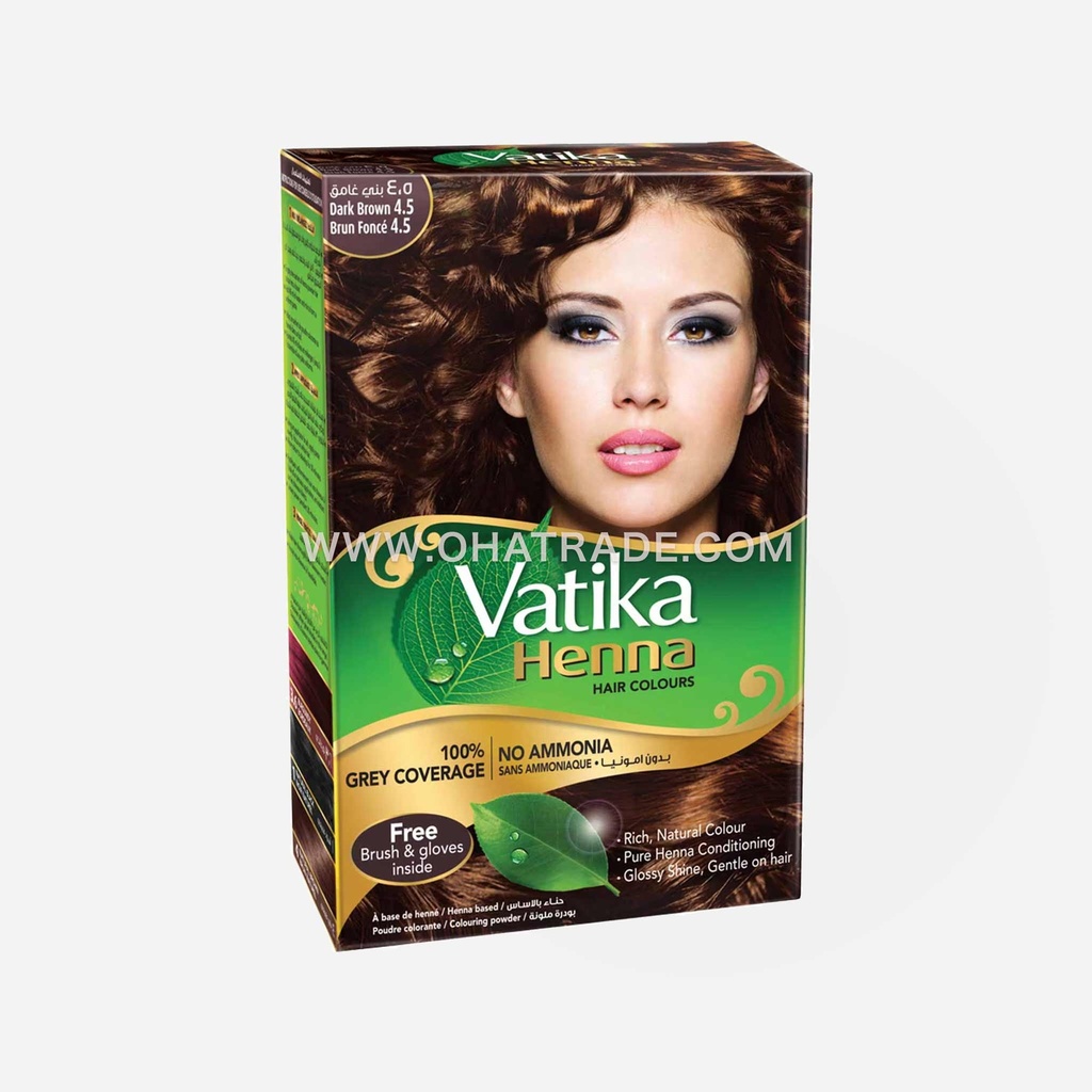 Dark Brown Henna 6x10g