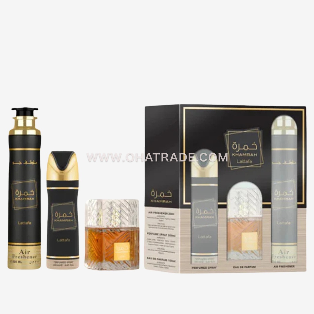 Khamrah Gift Set 3pcs (AF-Deo-EDP)