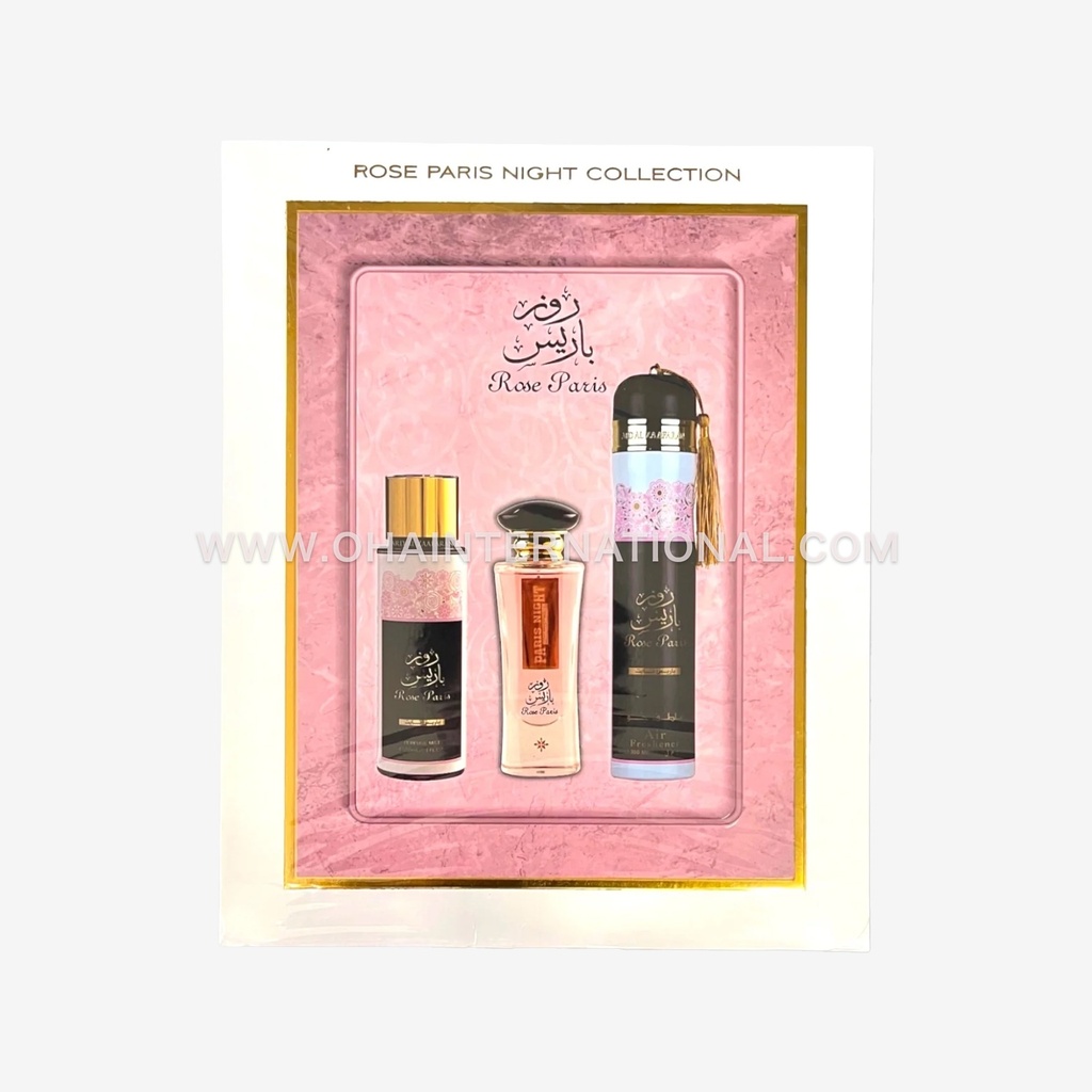 Rose Paris Gift Set 3pcs