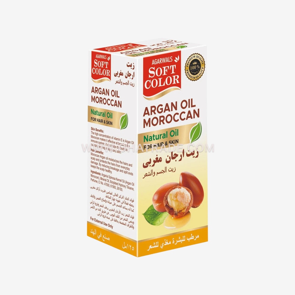 Moroccan Argan Hair & Skin Oil 125ml
