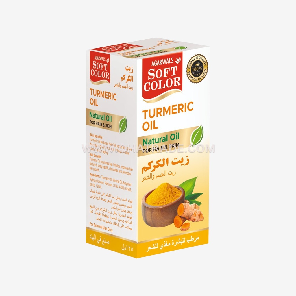 Turmeric Hair & Skin Oil 125ml