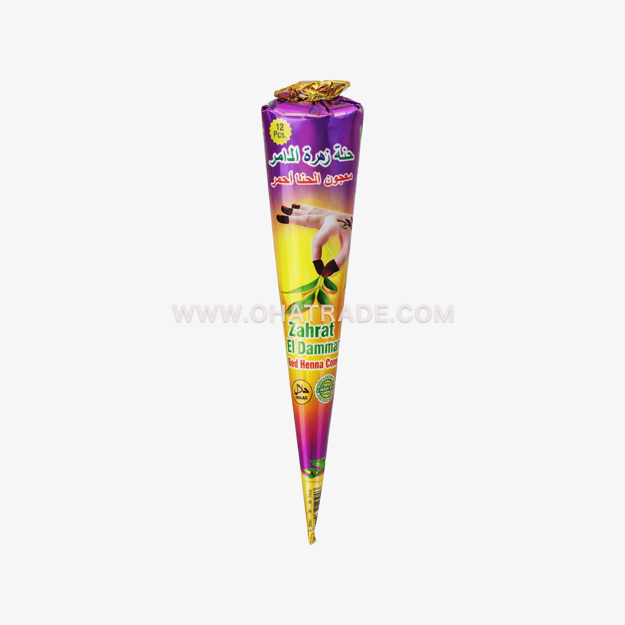 Zahrat El Dammar Red Henna Cone