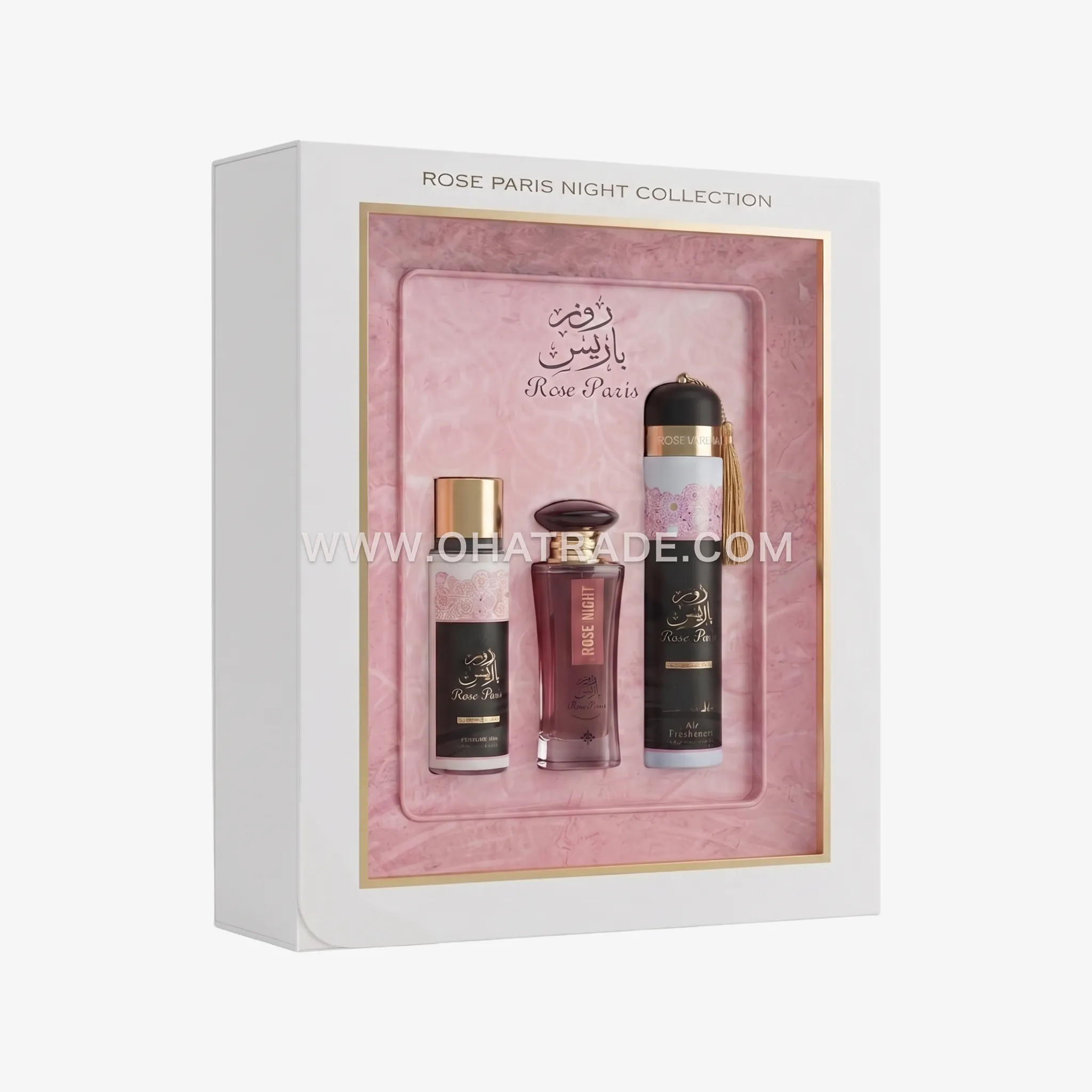 Rose Paris Night Gift Set 3pcs