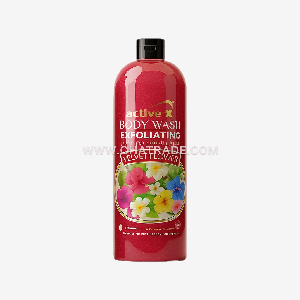 Velvet Flower Exfoliating Body Wash 1000ml