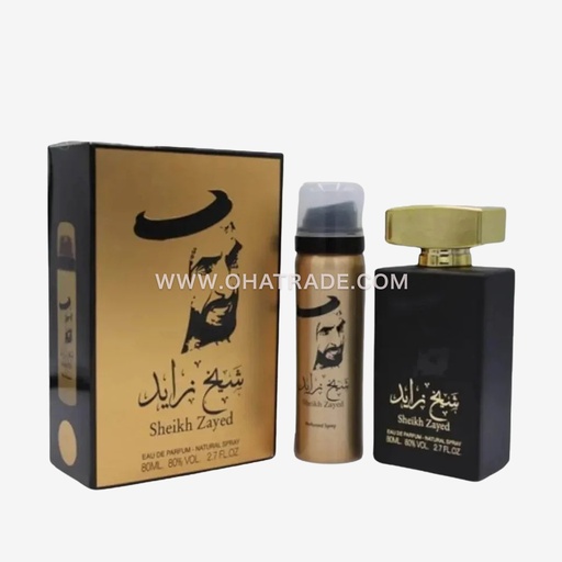 Sheikh Zayed Gold W/Deo EDP 80ml