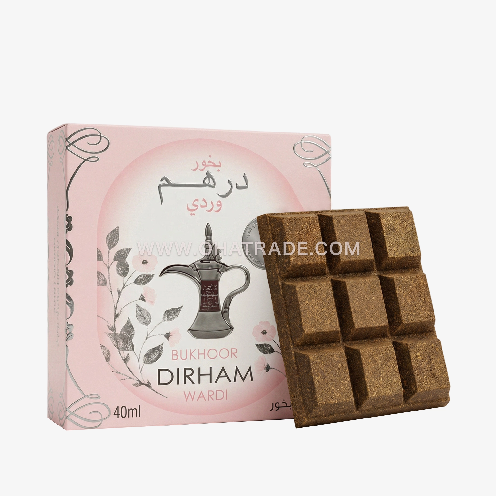 Dirham Wardi Bukhoor 40g
