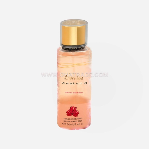 Berries Weekend Pink Body Mist 250ml