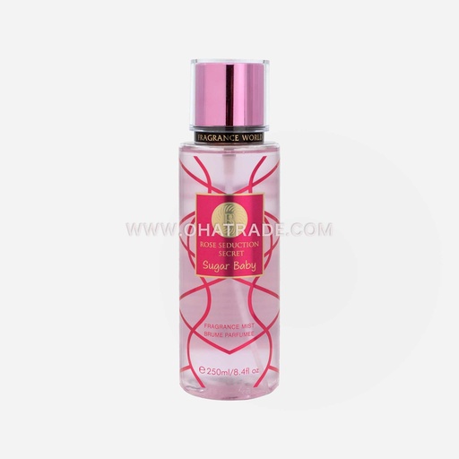 Rose Seduction Secret Sugar Baby Body Mist 250ml