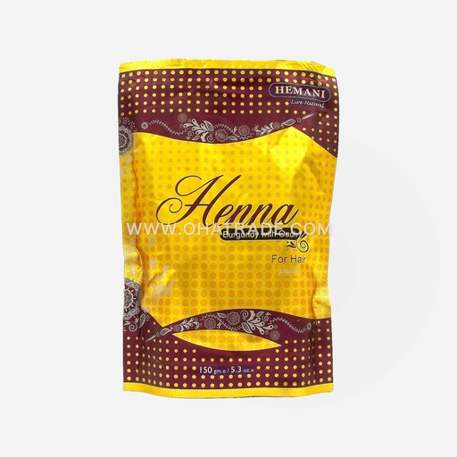 Burgundy With Oudh Henna 150g