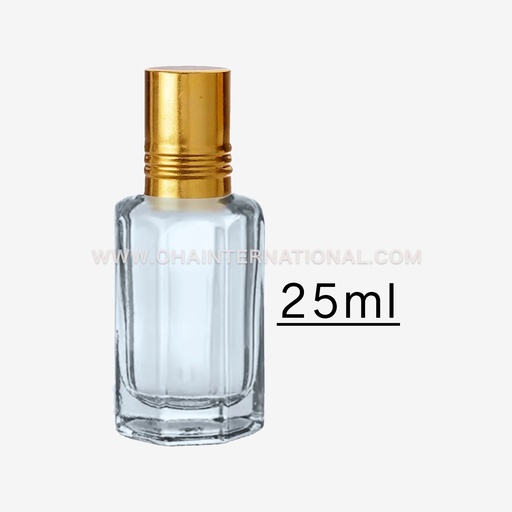 Plain Bottles 12x25ml