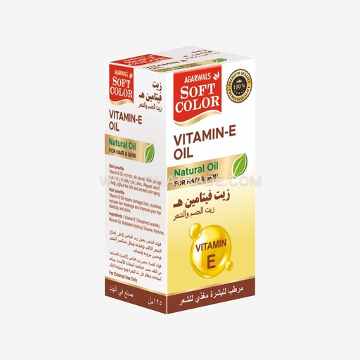 Vitamin E Hair & Skin Oil 125ml