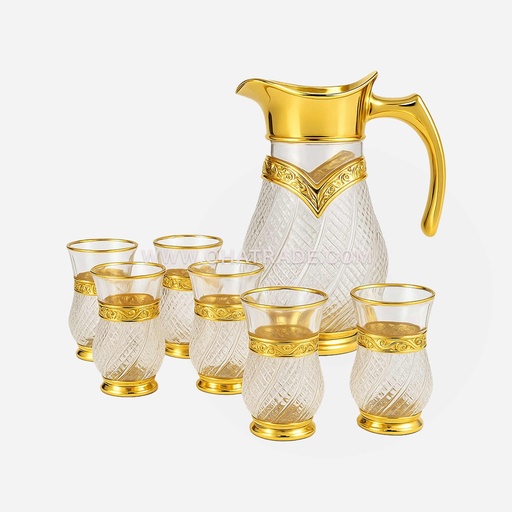 Jug/Cup Glass Set
