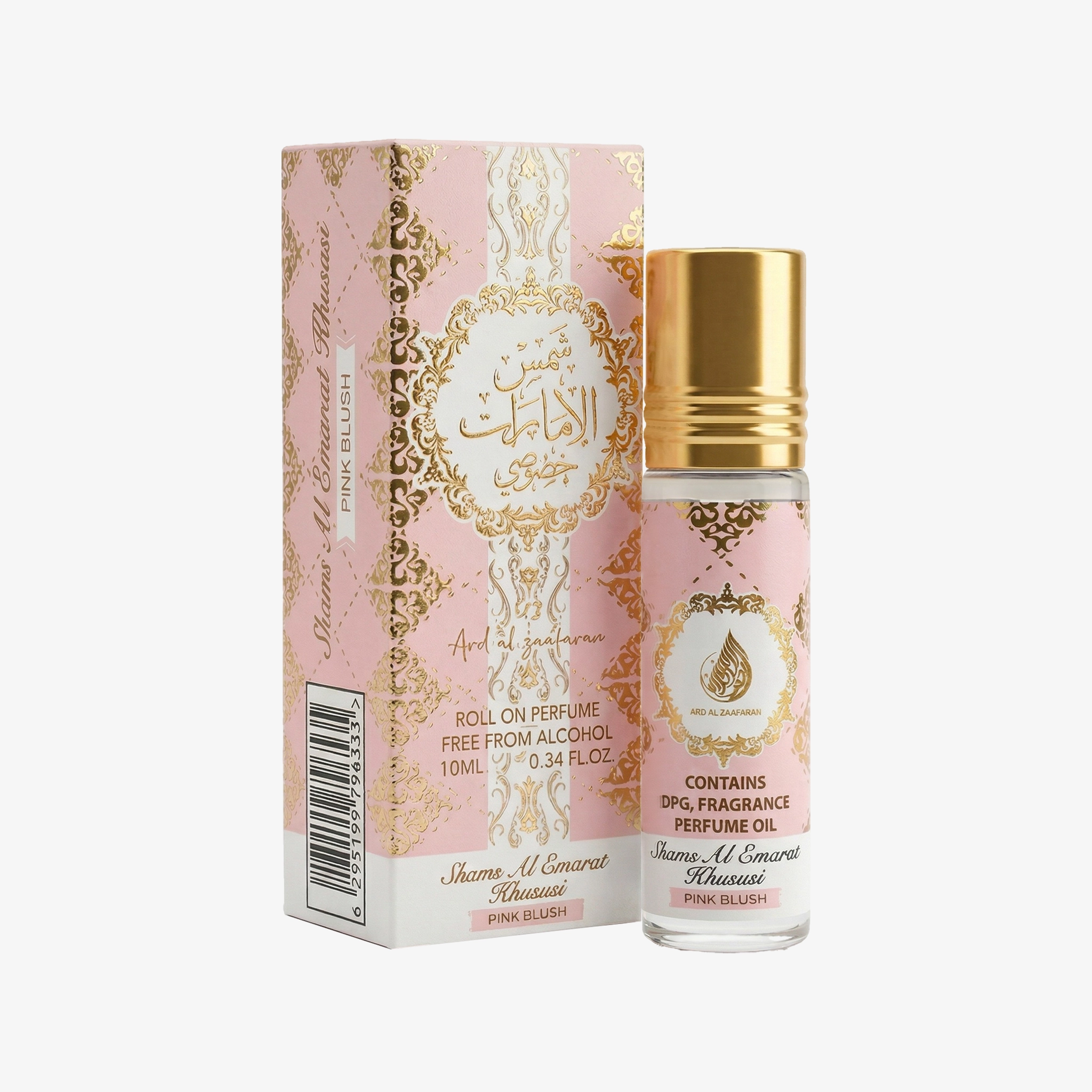 Shams Al Emarat Khususi Pink Blush Roll On CPO 10ml