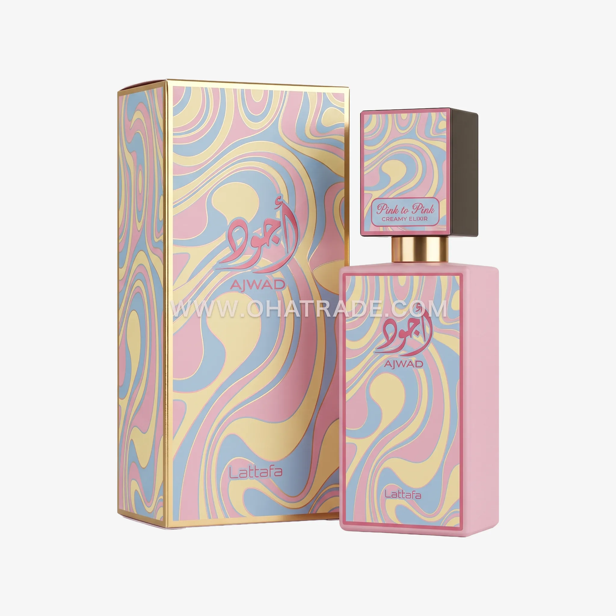 Ajwad Pink To Pink Creamy Elixir EDP 60ml